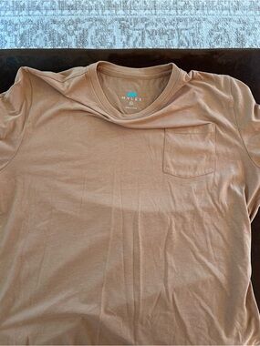 Myles Men’s Short Sleeve Pocket Tee — Tan